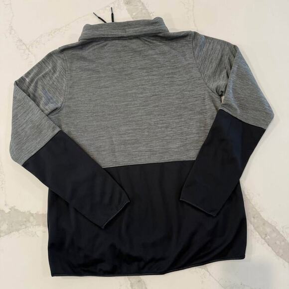 Columbia Adjustable Cowl Neck Pullover Sweatshirt Women's Size Medium Black/Gray - Picture 7 of 8